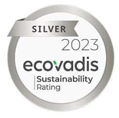 EcoVadis Silver rating symbol