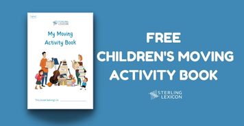 Children's moving activity book