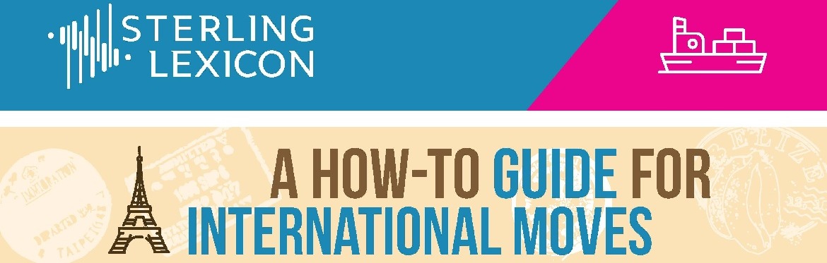 infographic, a how to guide for international moves